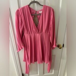 Lovers & Friends pink mini dress